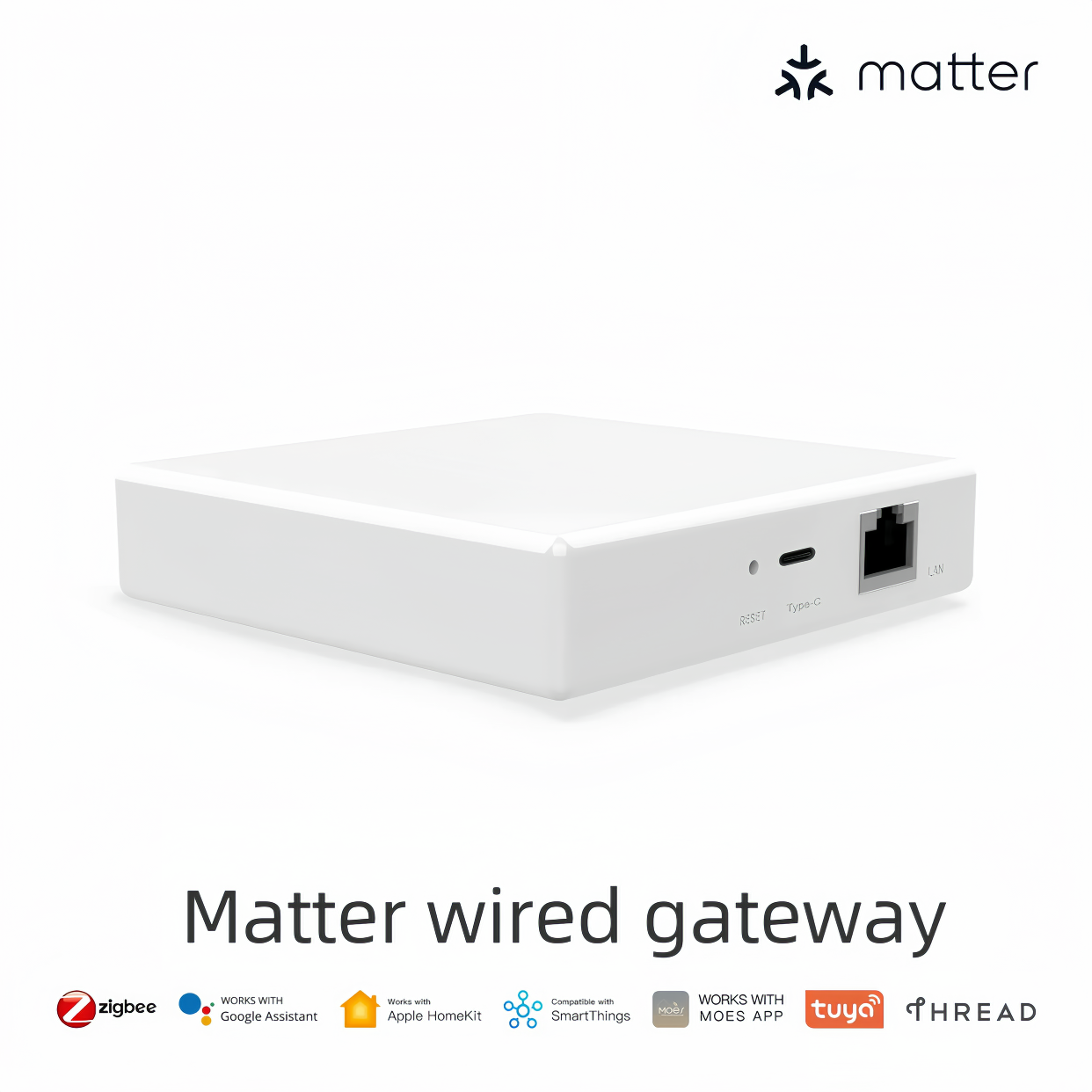 Smart Home Zigbee Gateway - Tuya Matter Smart Gateway and Tuya