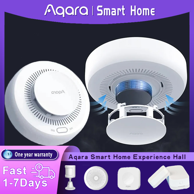Smart Home Xiaomi App - Aqara Smart Smoke Detector Sensor Zigbee