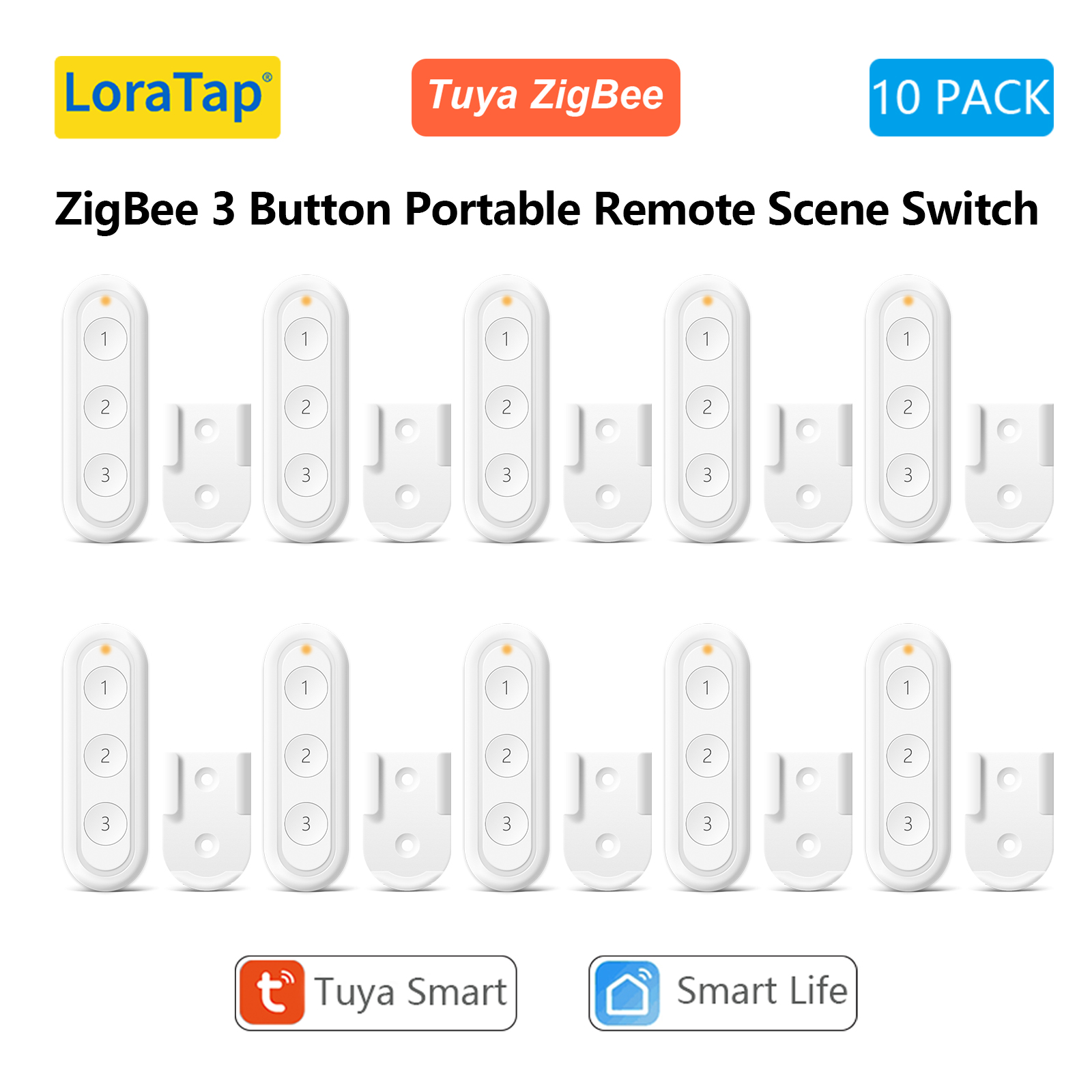 Smart Home Mqtt - LoraTap Tuya Smart Life Wireless Scene