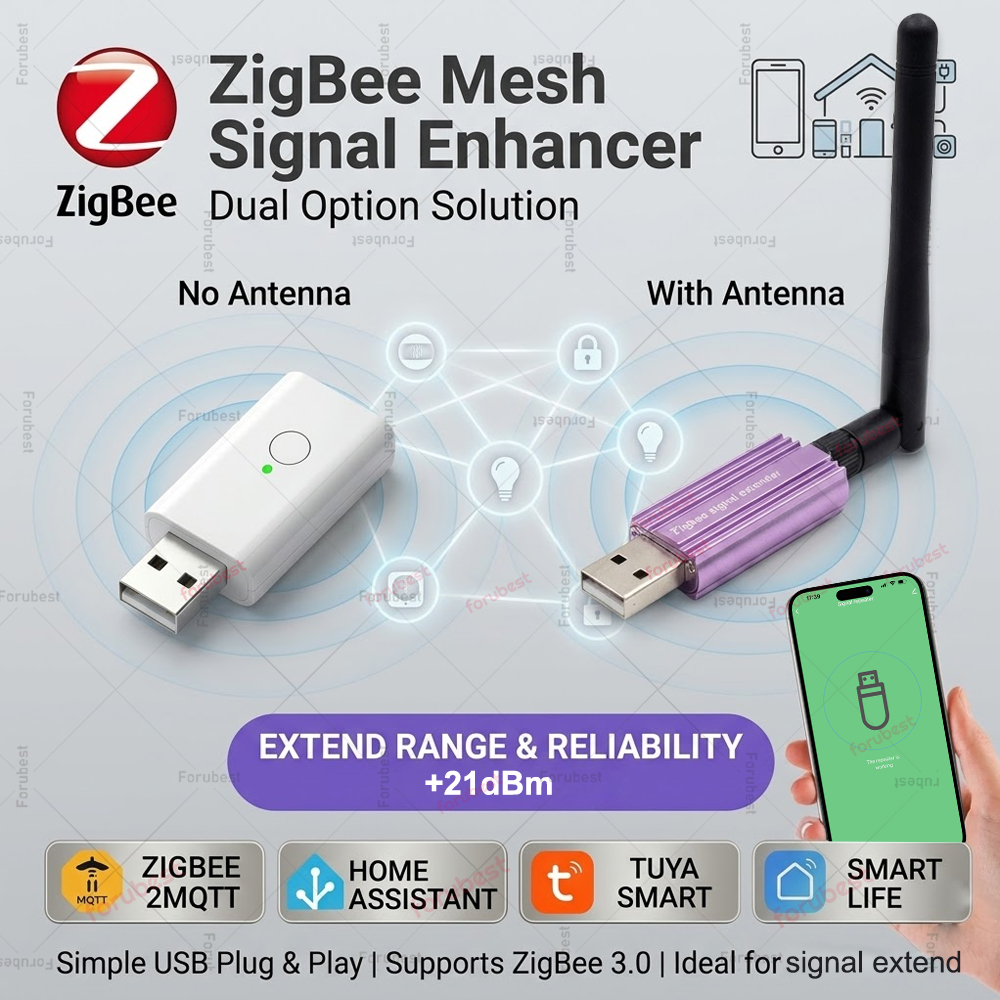 Smart Home Mqtt - ZigBee Signal Repeater USB Signal Amplifier