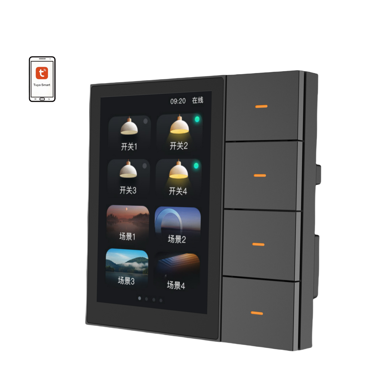 4 Gang Zigbee Smart Life Smart - Smart Home Zigbee 리뷰 및 가격
