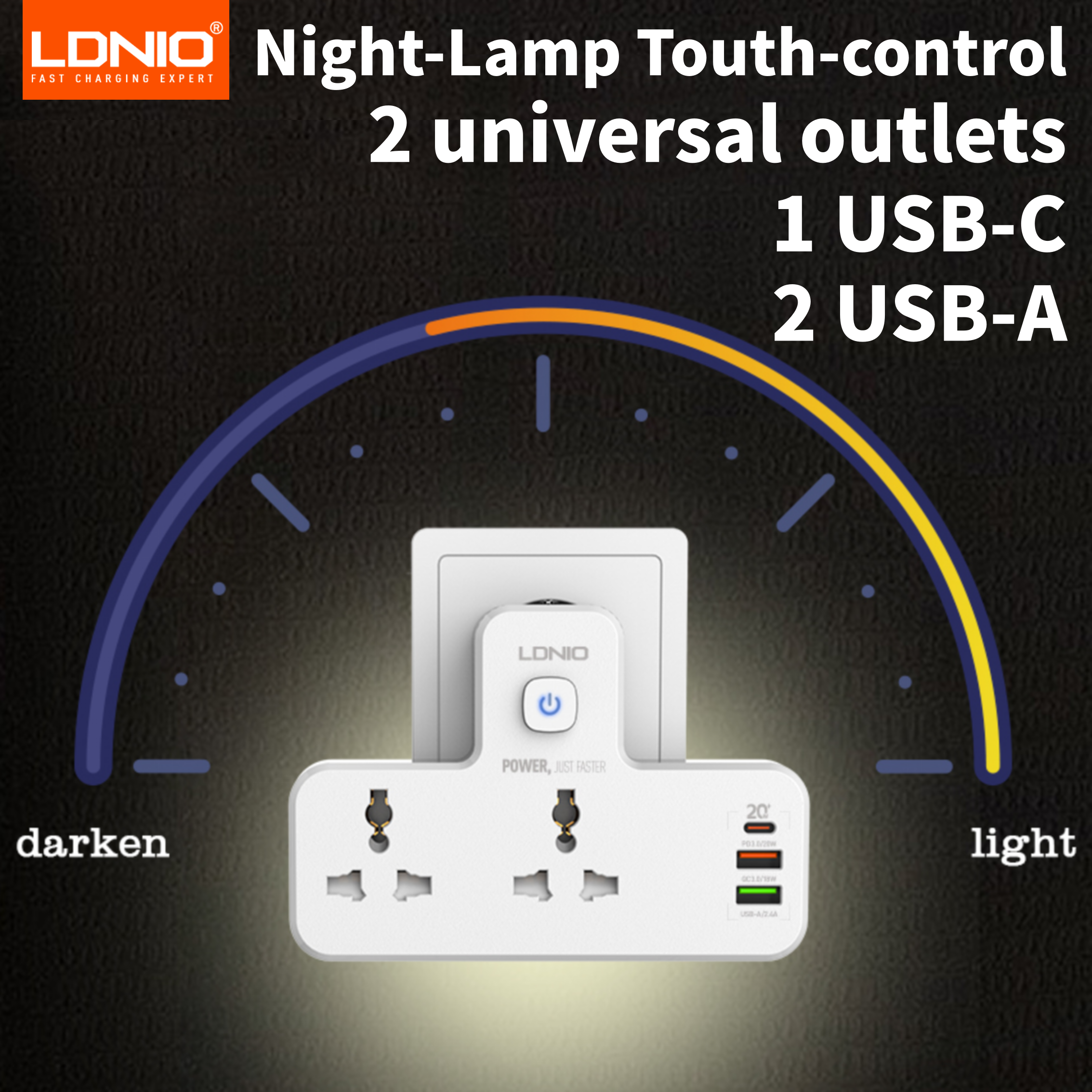 LDNIO Universal Outlets Wall E - Smart Power Strip 리뷰 및 가격
