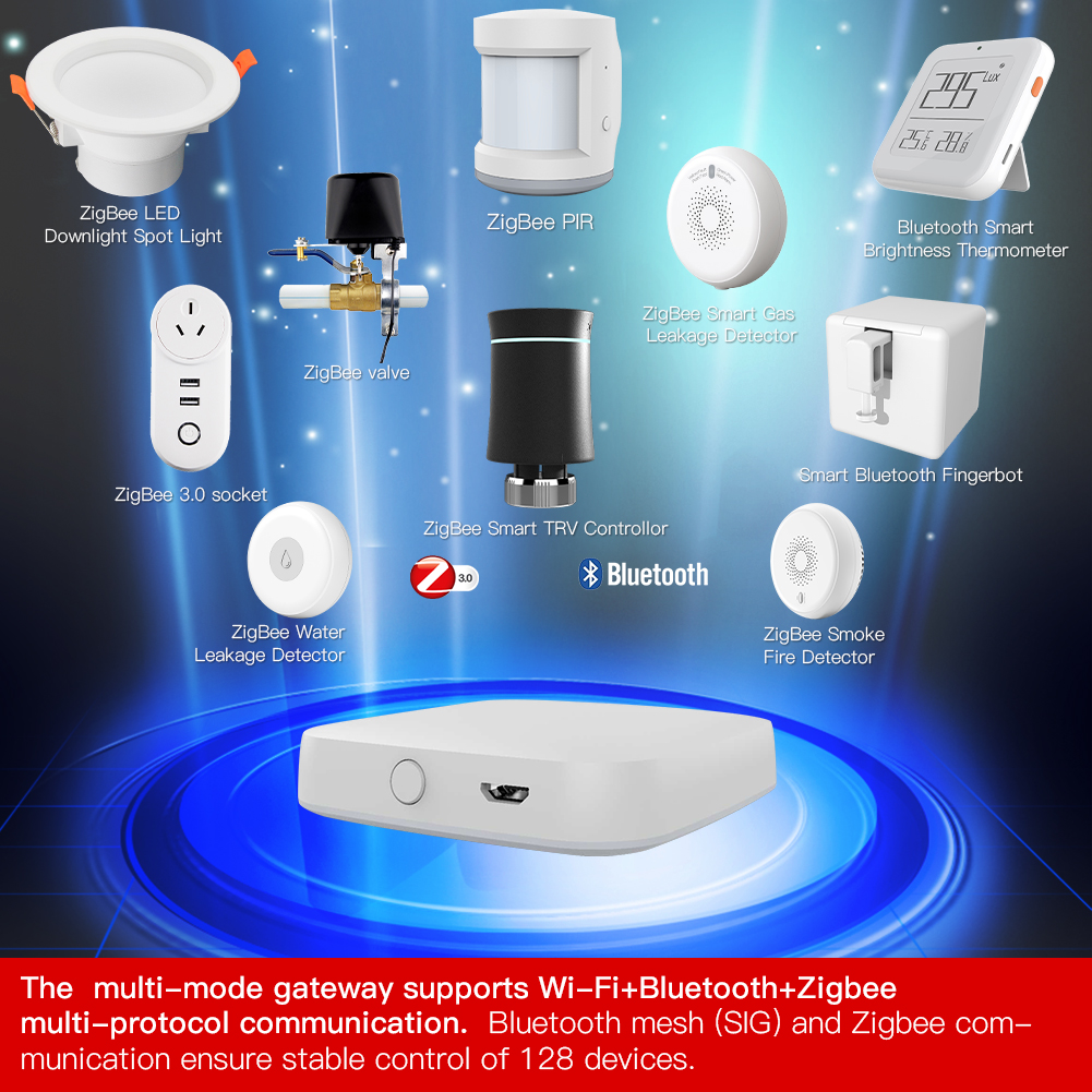 MOES Multi-mode Smart Gateway  - Smart Home Gira 리뷰 및 가격