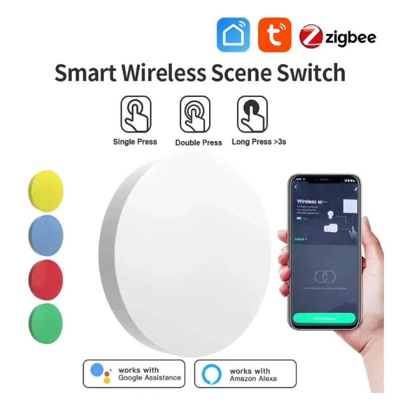 Tuya ZigBee Smart Wireless But - Smart Home Zigbee 리뷰 및 가격