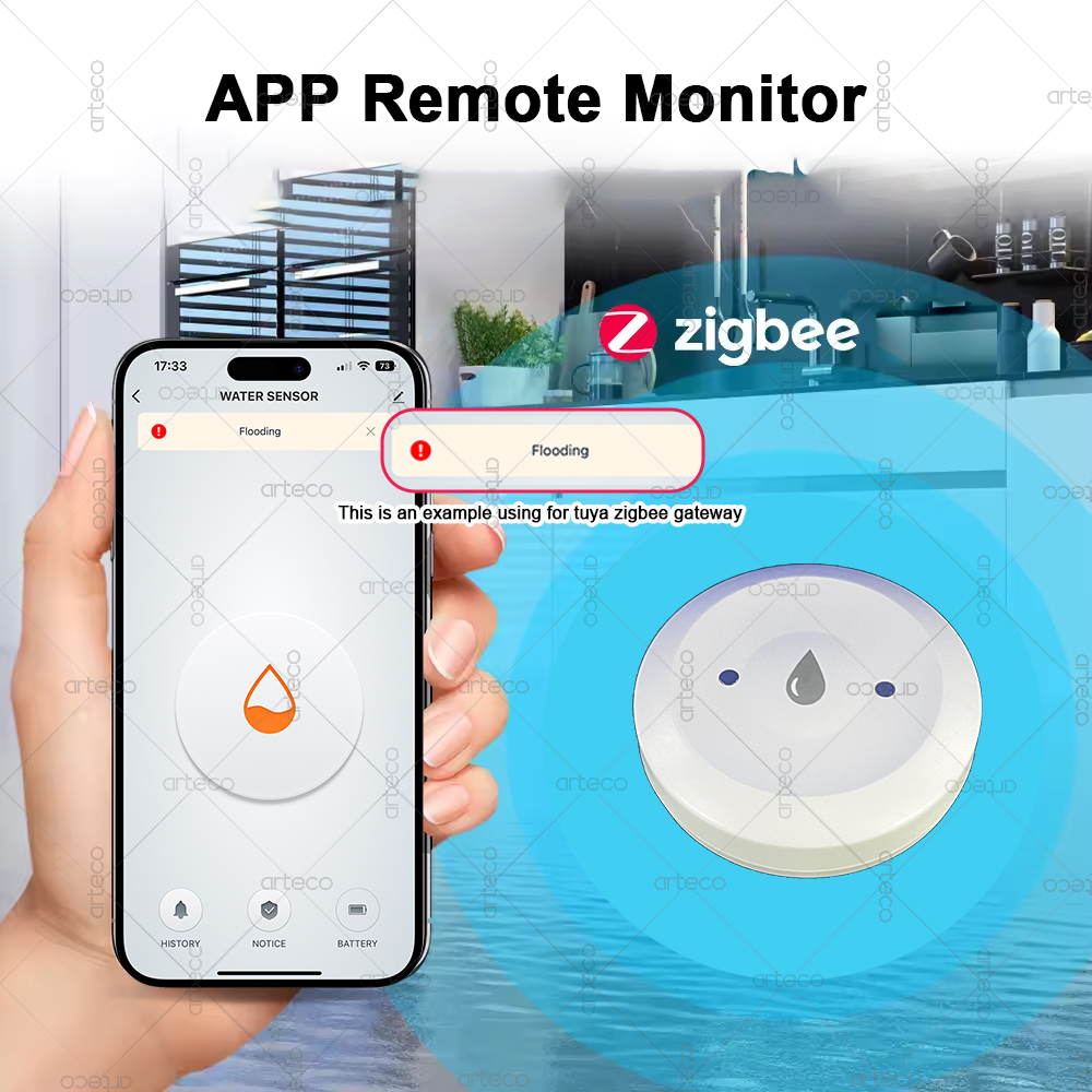 Smart Zigbee Water Sensor Floo - Smart Home Zigbee Gateway 리뷰 및 가격