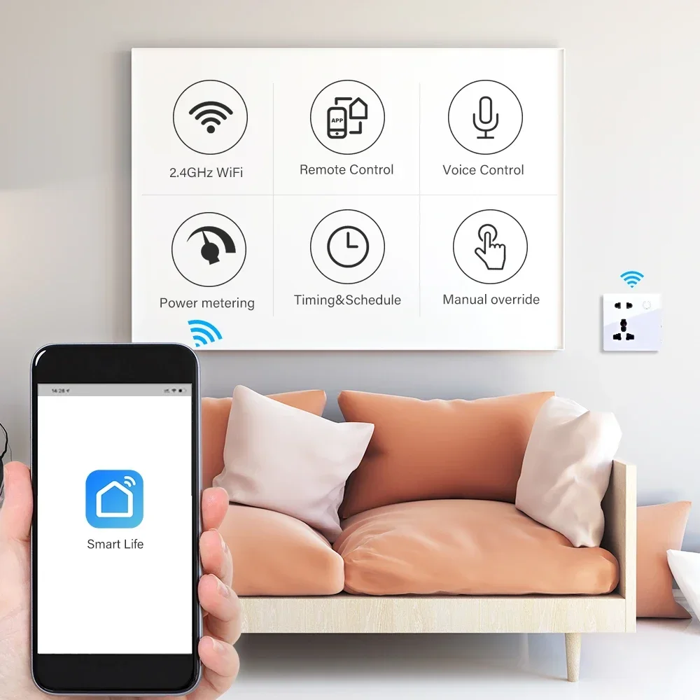 Customized Smart WiFi Wall Soc - Smart Home Touchscreen Control Panel 리뷰 및 가격