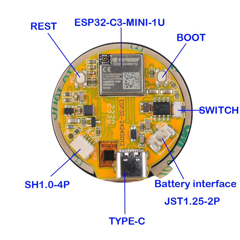 ESP32 Display 1.28 inch ESP32- - Smart Home Dashboard 리뷰 및 가격