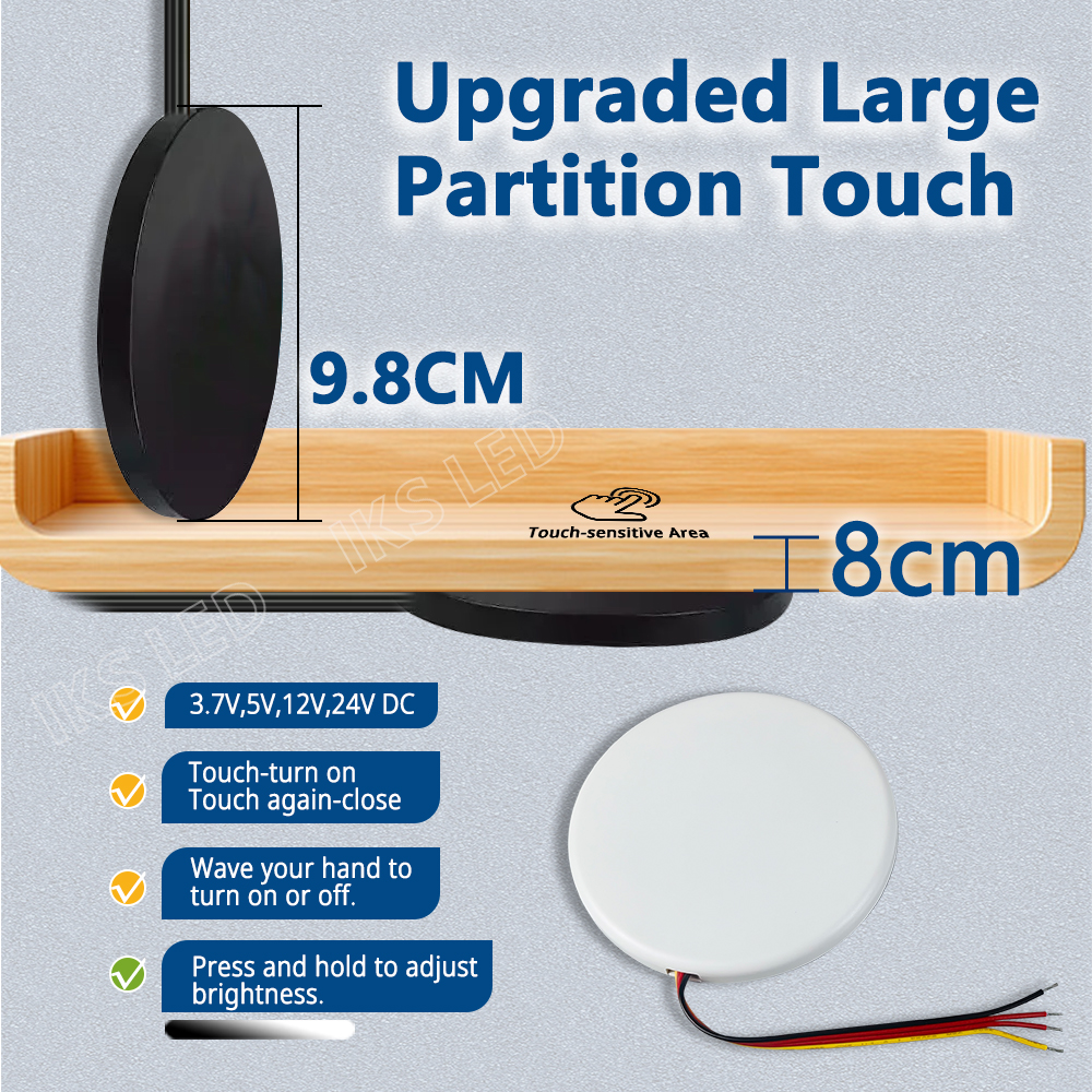 5V 12V 24V  LED Dimmable Touch - Smart Home Touchscreen Control Panel 리뷰 및 가격