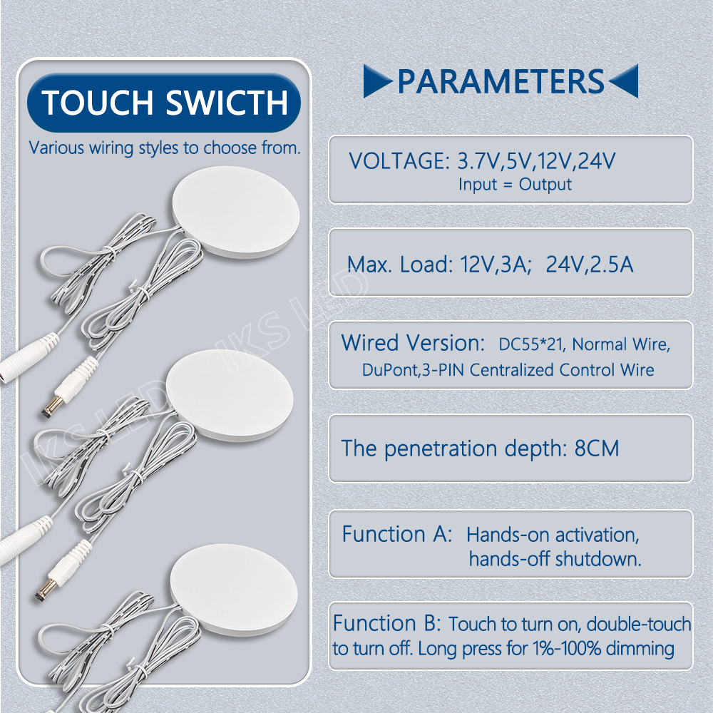 5V 12V 24V  LED Dimmable Touch - Smart Home Touchscreen Control Panel 리뷰 및 가격