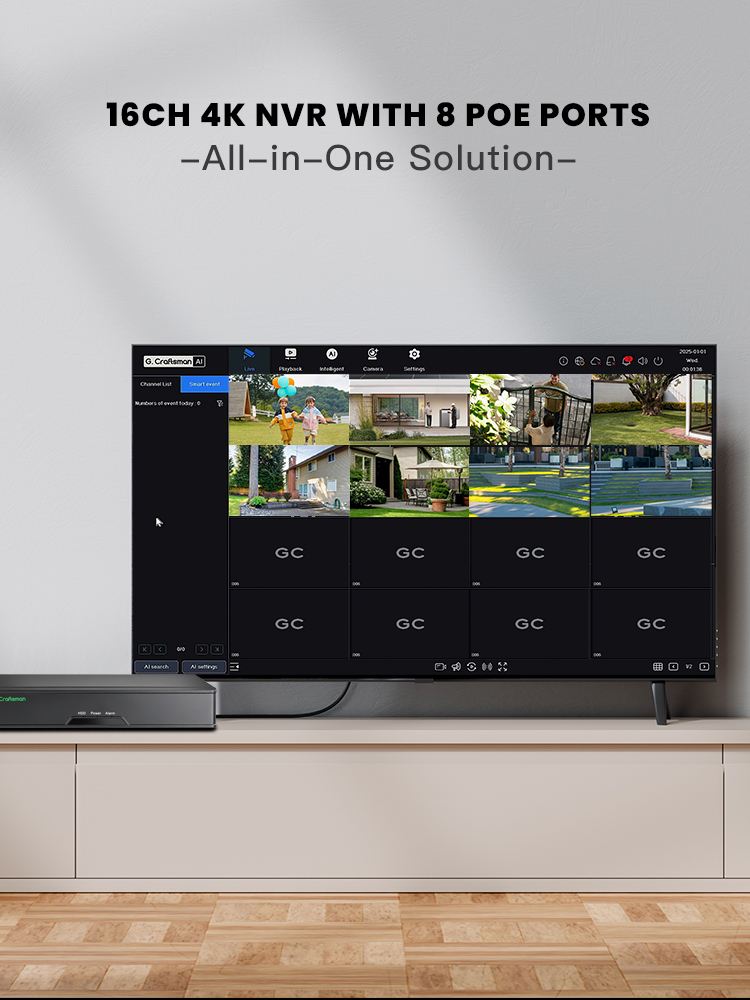 C-R,8CH POE Network Video Reco - Smart Home Microsoft 리뷰 및 가격