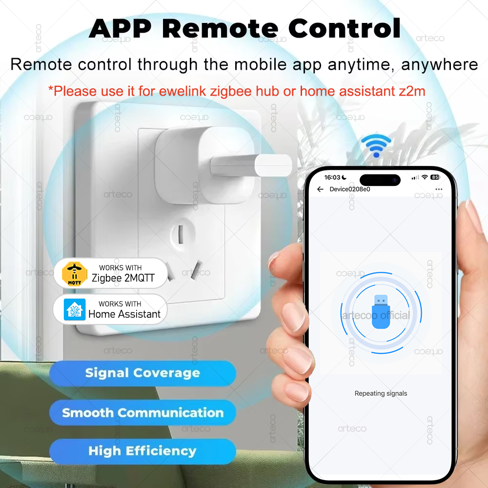 ZigBee 3.0 Signal Repeater USB - Smart Home Mqtt 리뷰 및 가격