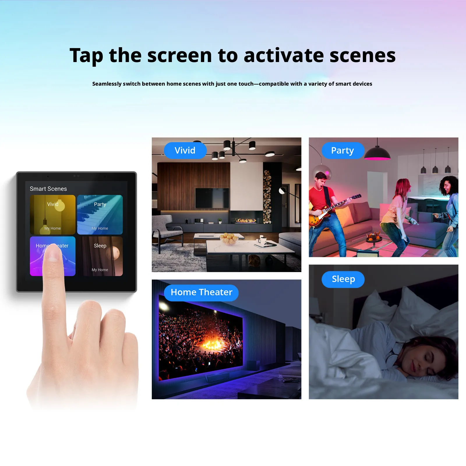 Smart Home 86 Multi functional - Smart Home Touchscreen Control Panel 리뷰 및 가격