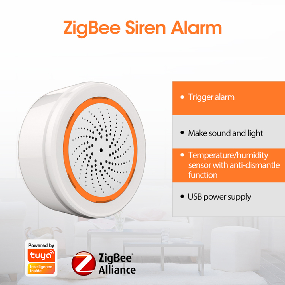 NEO-Tuya Zigbee Siren Gateway  - Smart Home Gira 리뷰 및 가격