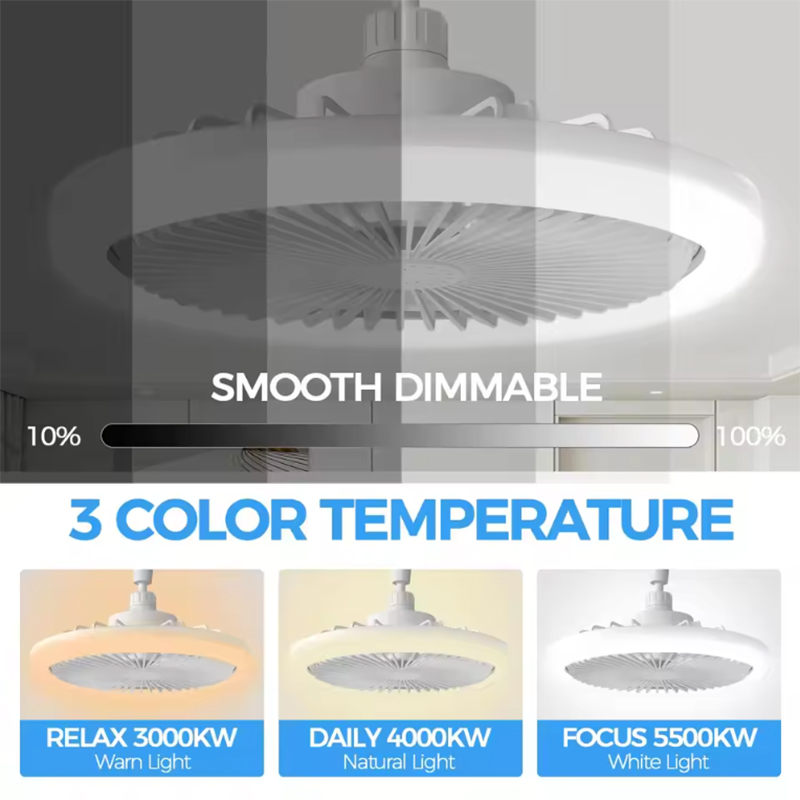 Modern Smart ceiling fan with  - Smart Home Ventilation System 리뷰 및 가격