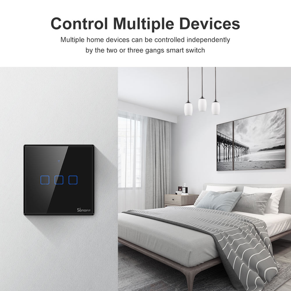 SONOFF T3EU Black WiFi Smart W - Smart Ir Remote Controller 리뷰 및 가격