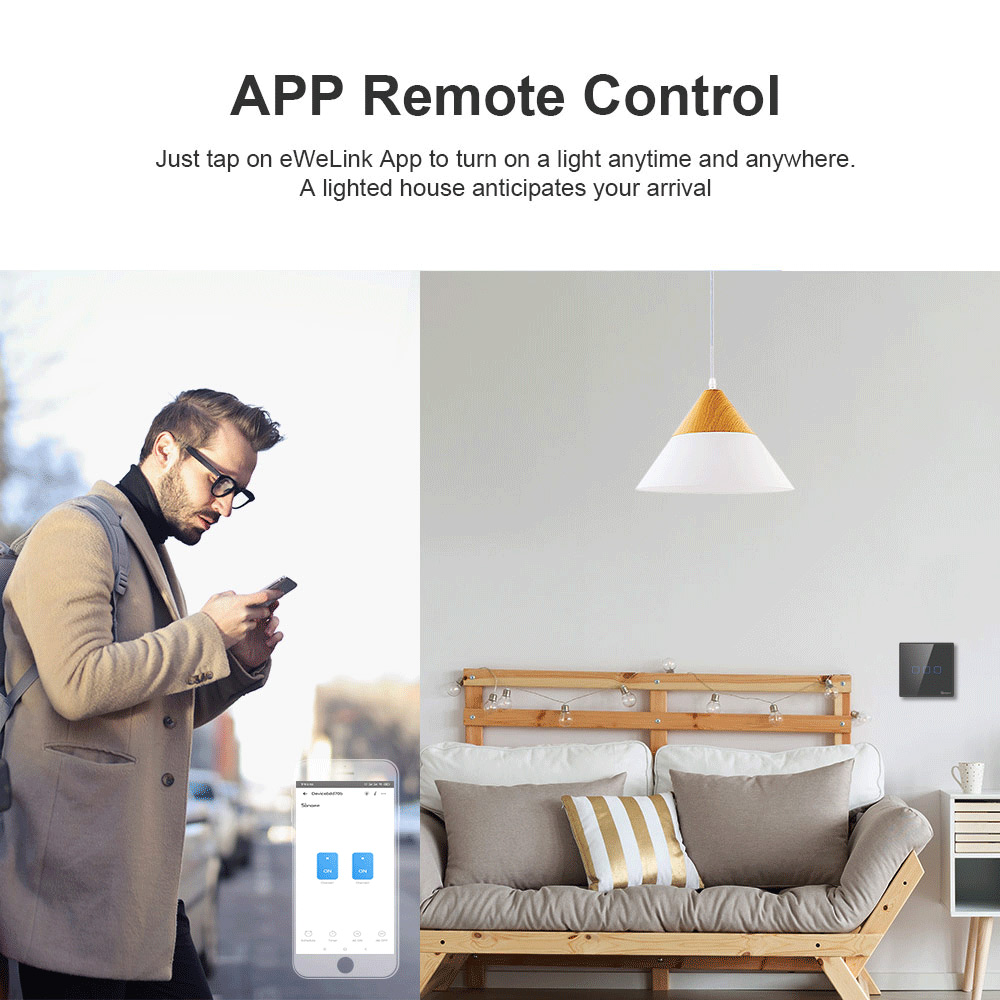 SONOFF T3EU Black WiFi Smart W - Smart Ir Remote Controller 리뷰 및 가격