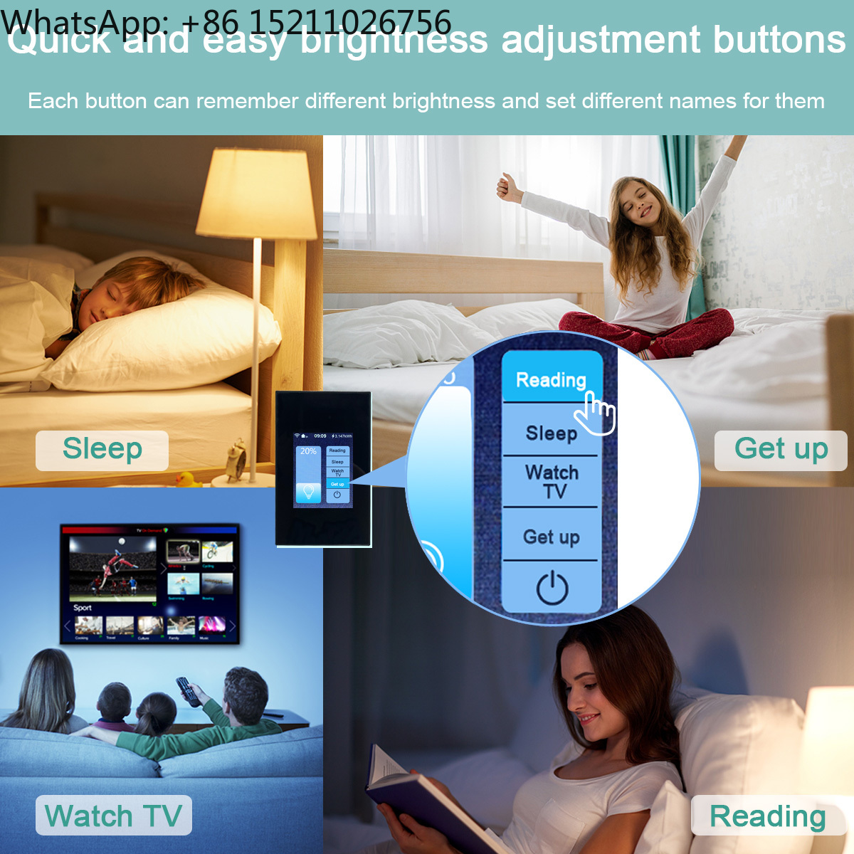 Lanbon L8  LCD Touch Screen Co - Smart Home Touchscreen Control Panel 리뷰 및 가격