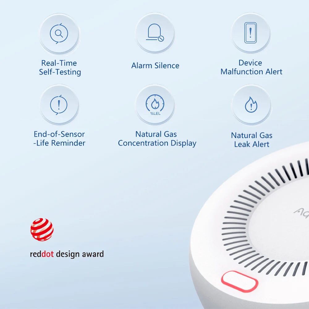 Aqara Natural Gas Detector Sma - Smart Home Xiaomi App 리뷰 및 가격