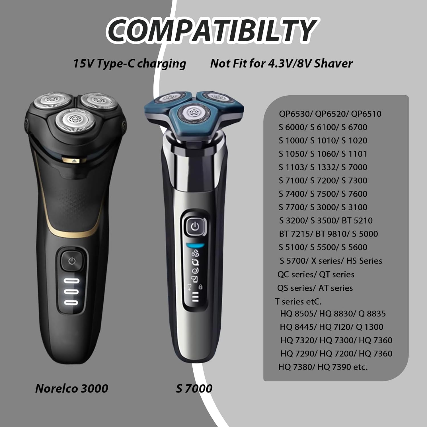 Brangdy 15V HQ8505 Type-C Shav - Smart Home Philips 리뷰 및 가격