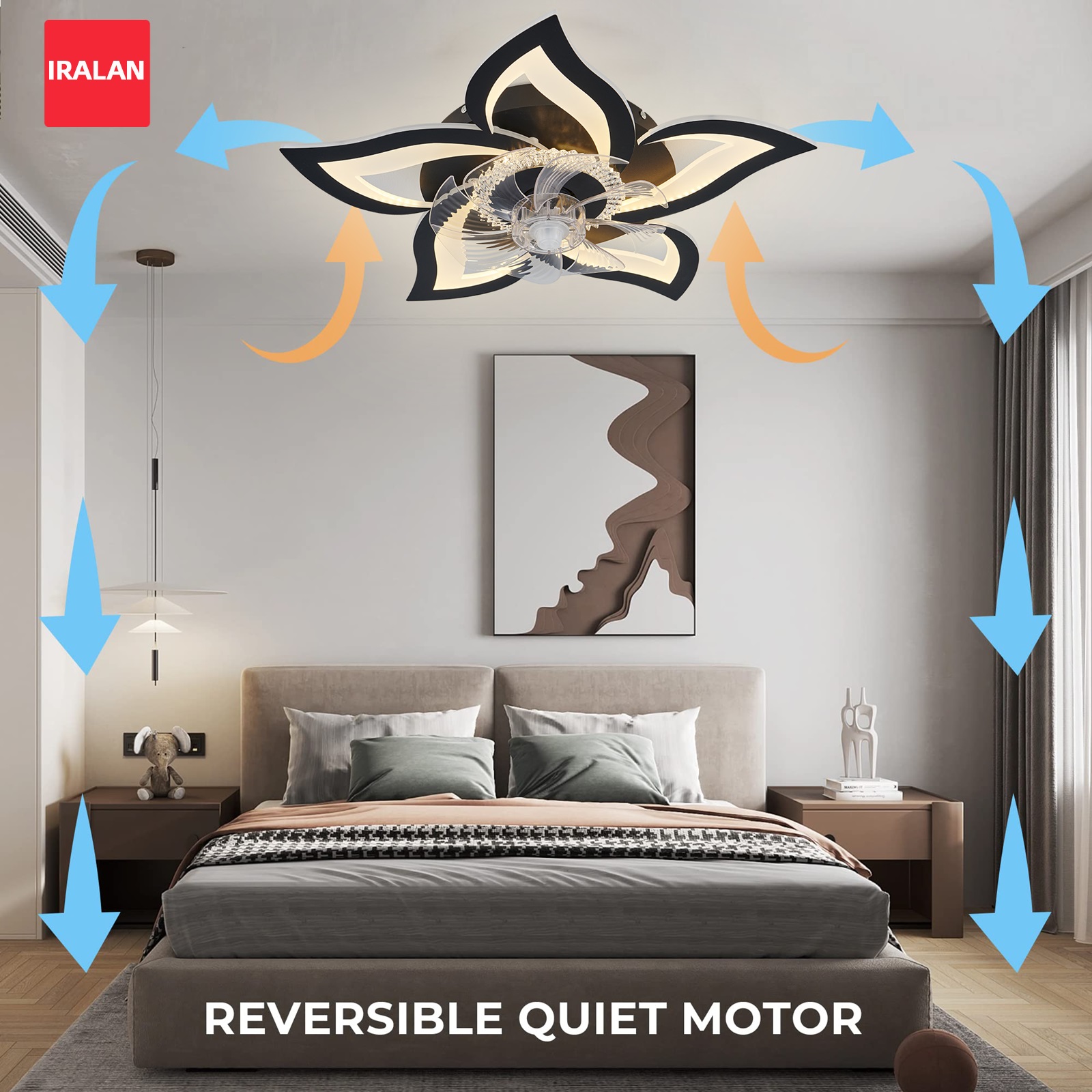 Lotus Led Ceiling Fan with Sma - Smart Home Ventilation System 리뷰 및 가격