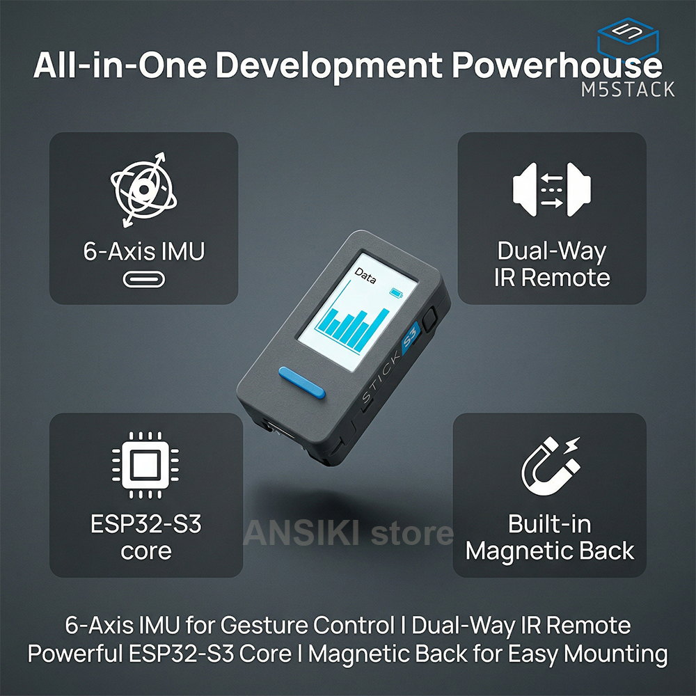 M5Stack M5StickS3 ESP32-S3 IoT - Smart Home Dashboard 리뷰 및 가격