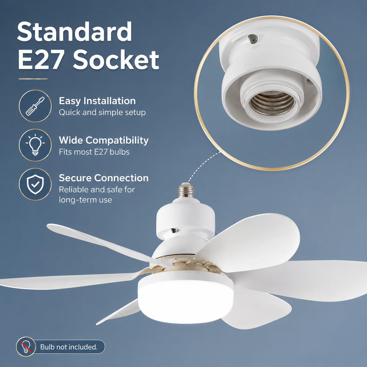 E27 base household silent ceil - Smart Home Ventilation System 리뷰 및 가격