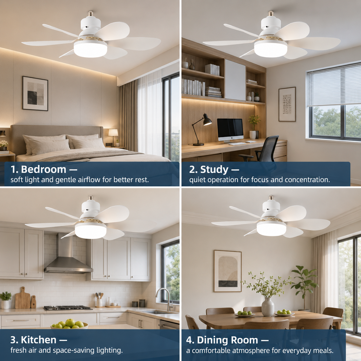 E27 base household silent ceil - Smart Home Ventilation System 리뷰 및 가격