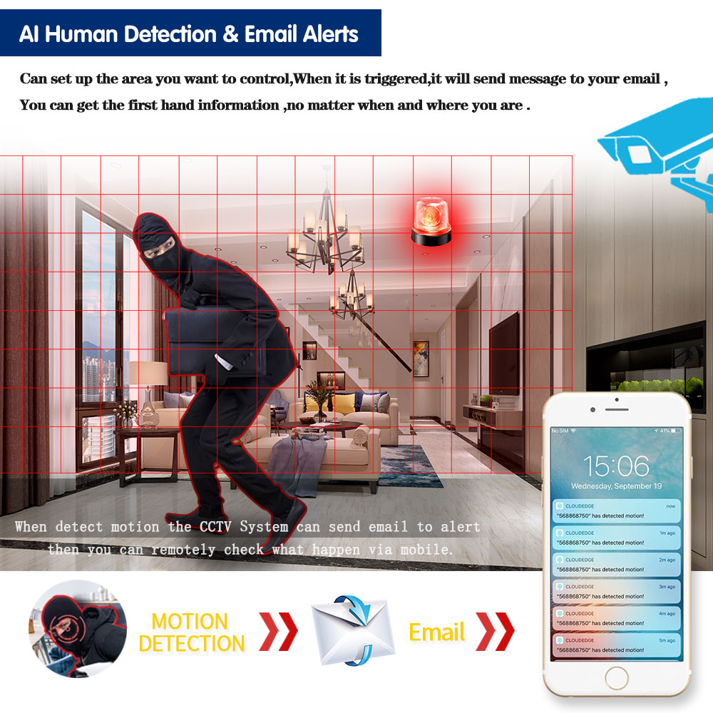 Xmeye 4K 8MP Security CCTV DVR - Smart Home Microsoft 리뷰 및 가격