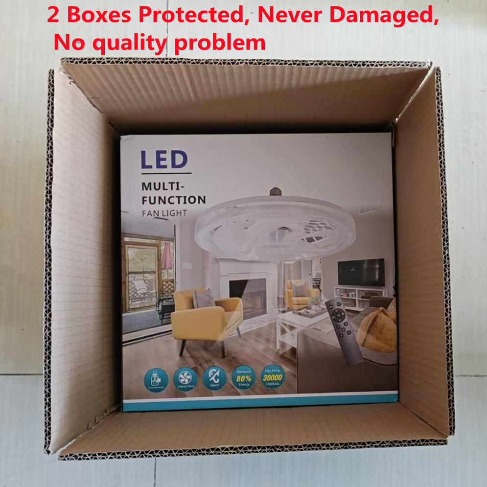 50W 30cm New Ceiling Fan Light - Smart Home Ventilation System 리뷰 및 가격