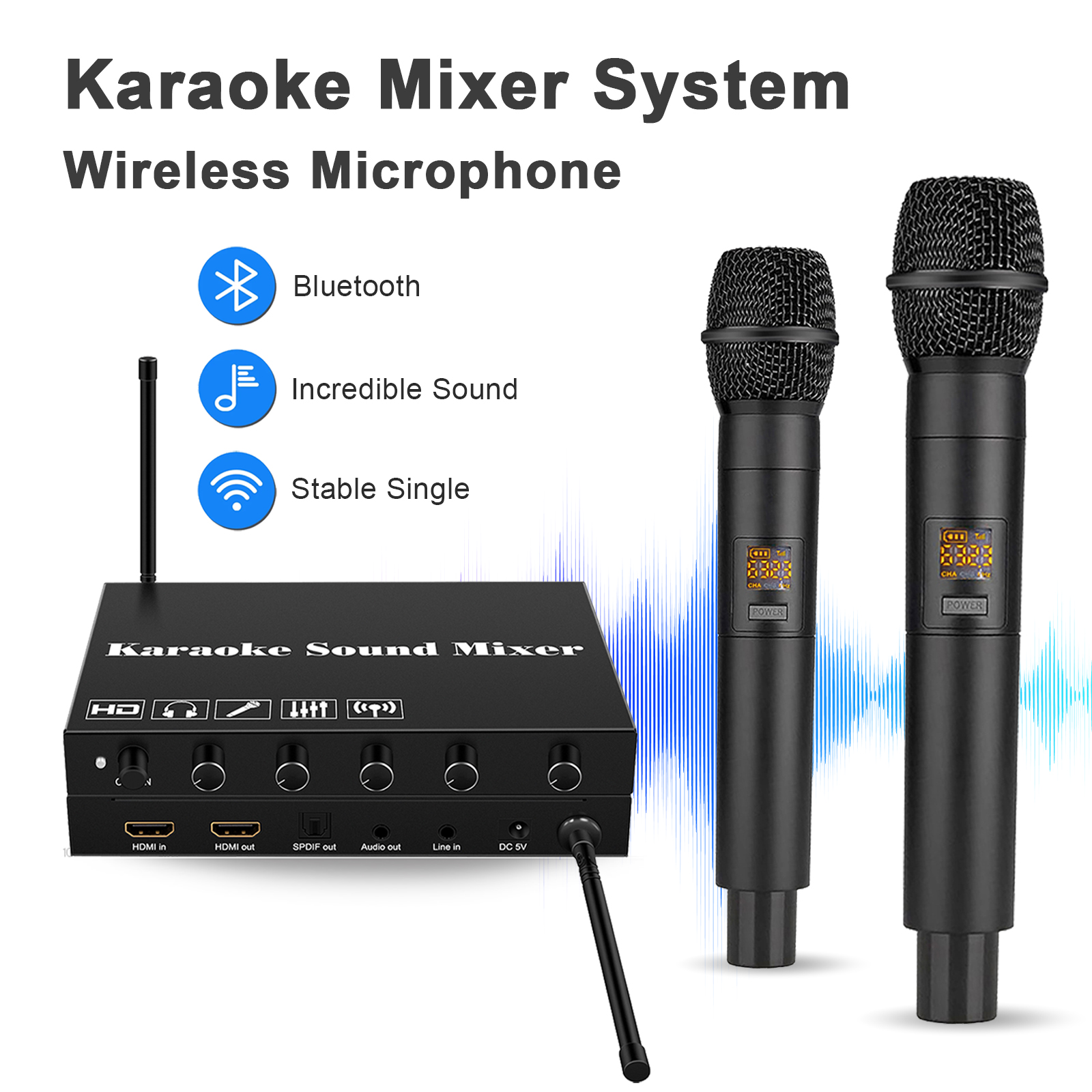 HDMI Karaoke Player Mixer Home - Smart Home For Pc 리뷰 및 가격