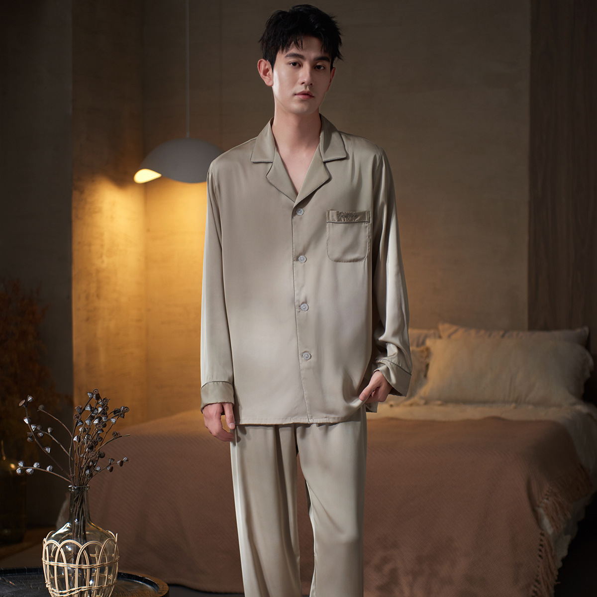 Men's spring and autumn ice si - Smart Home Simulation 리뷰 및 가격