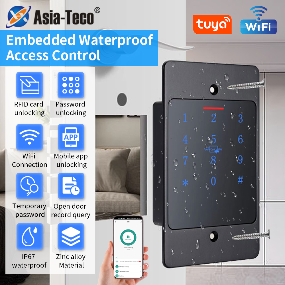 WiFi Tuya Smart Door Lock Keyb - Smart Home Keyboard 리뷰 및 가격