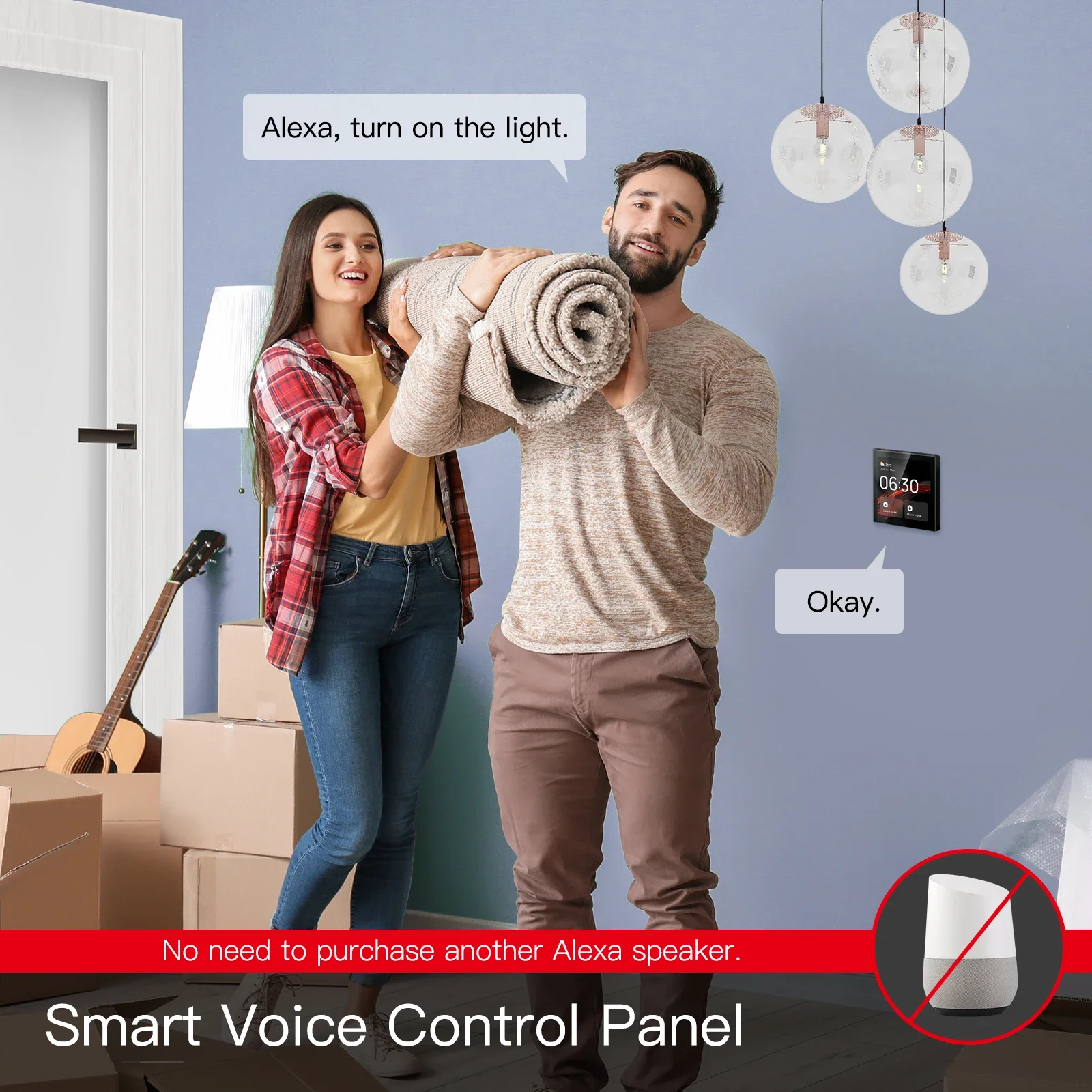 MOES Tuya wifi Multi-functiona - Smart Home Touchscreen Control Panel 리뷰 및 가격