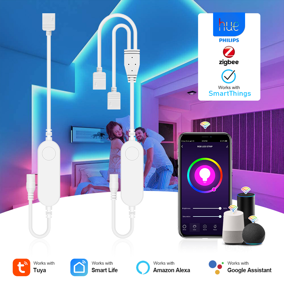 TUYA Zigbee DC5V 12V 24V RGB R - Smart Home For Pc 리뷰 및 가격