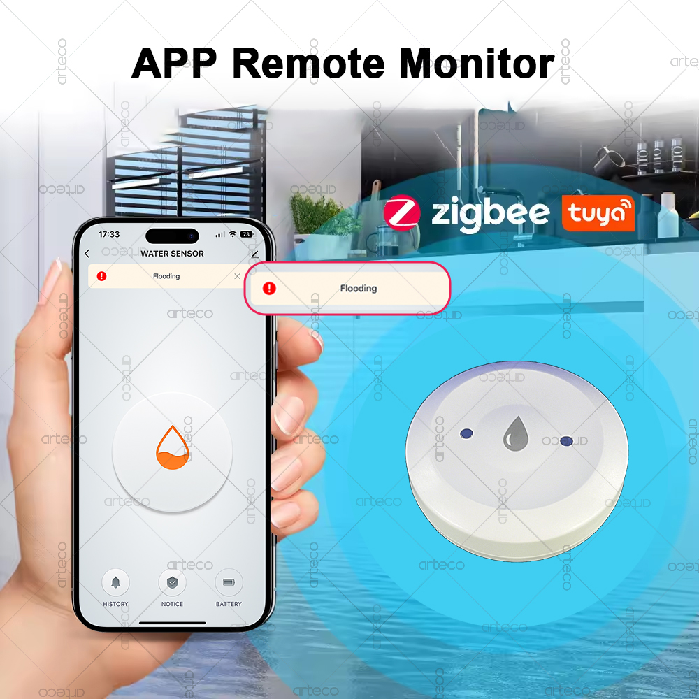 Tuya Smart Zigbee Water Sensor - Smart Home Zigbee Gateway 리뷰 및 가격