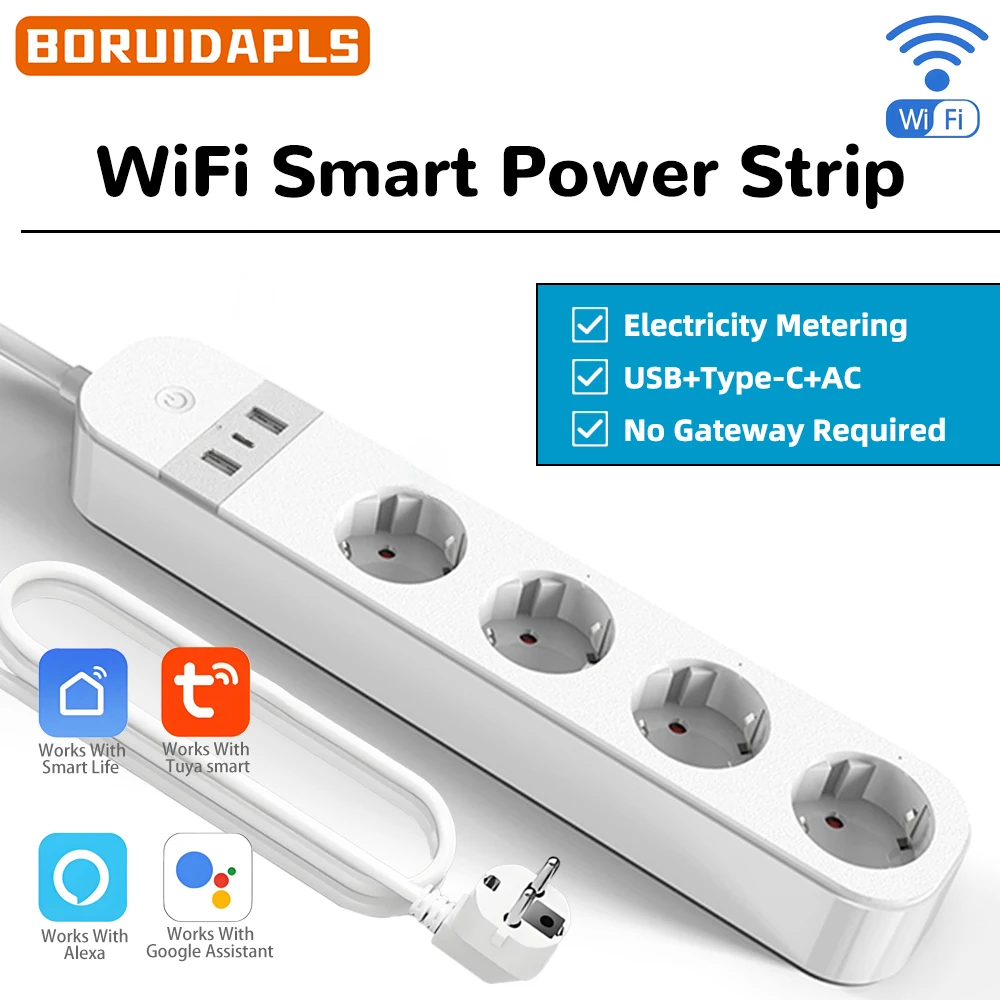 BORUIDAPLS FR Plug WiFi Smart  - Smart Power Strip 리뷰 및 가격