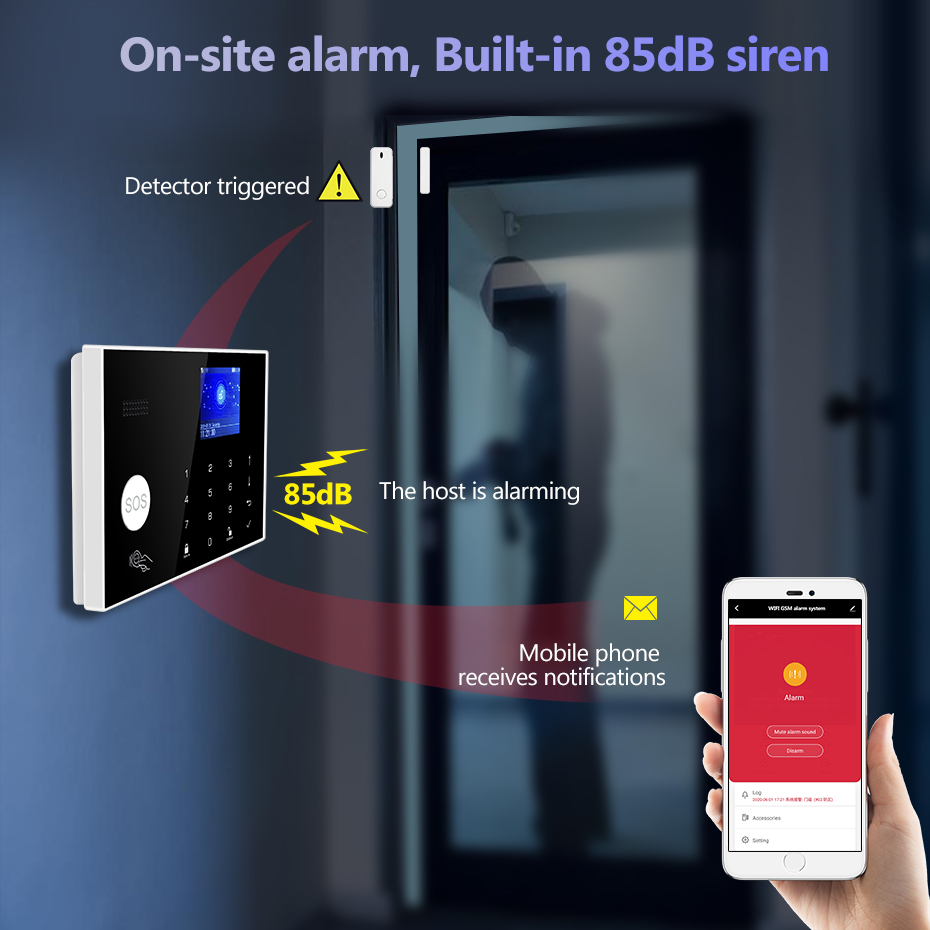 KERUI WiFi+4G Home Alarm with  - Smart Home Keyboard 리뷰 및 가격