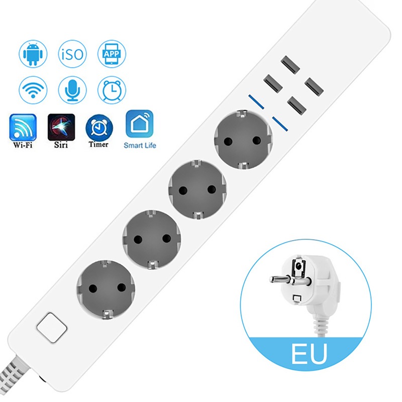 WIFI Smart Power Strip 4 AC Ou - Smart Power Strip 리뷰 및 가격