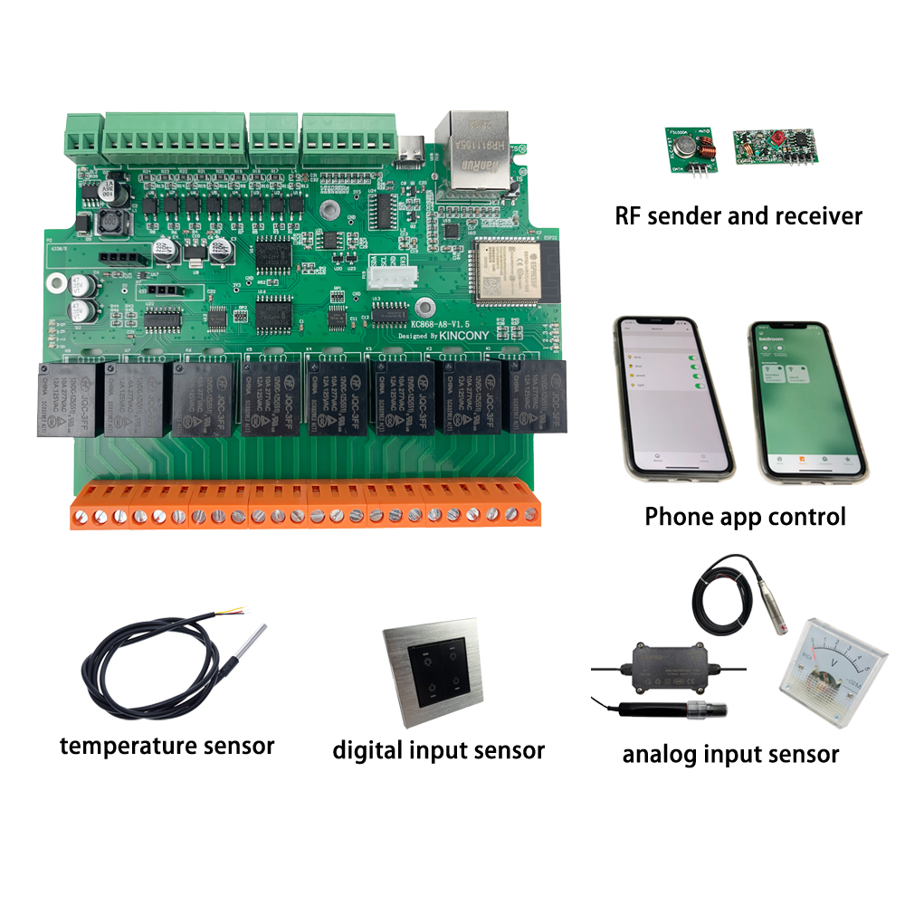 Kincony A8 ESP32 Development B - Smart Home Mqtt 리뷰 및 가격