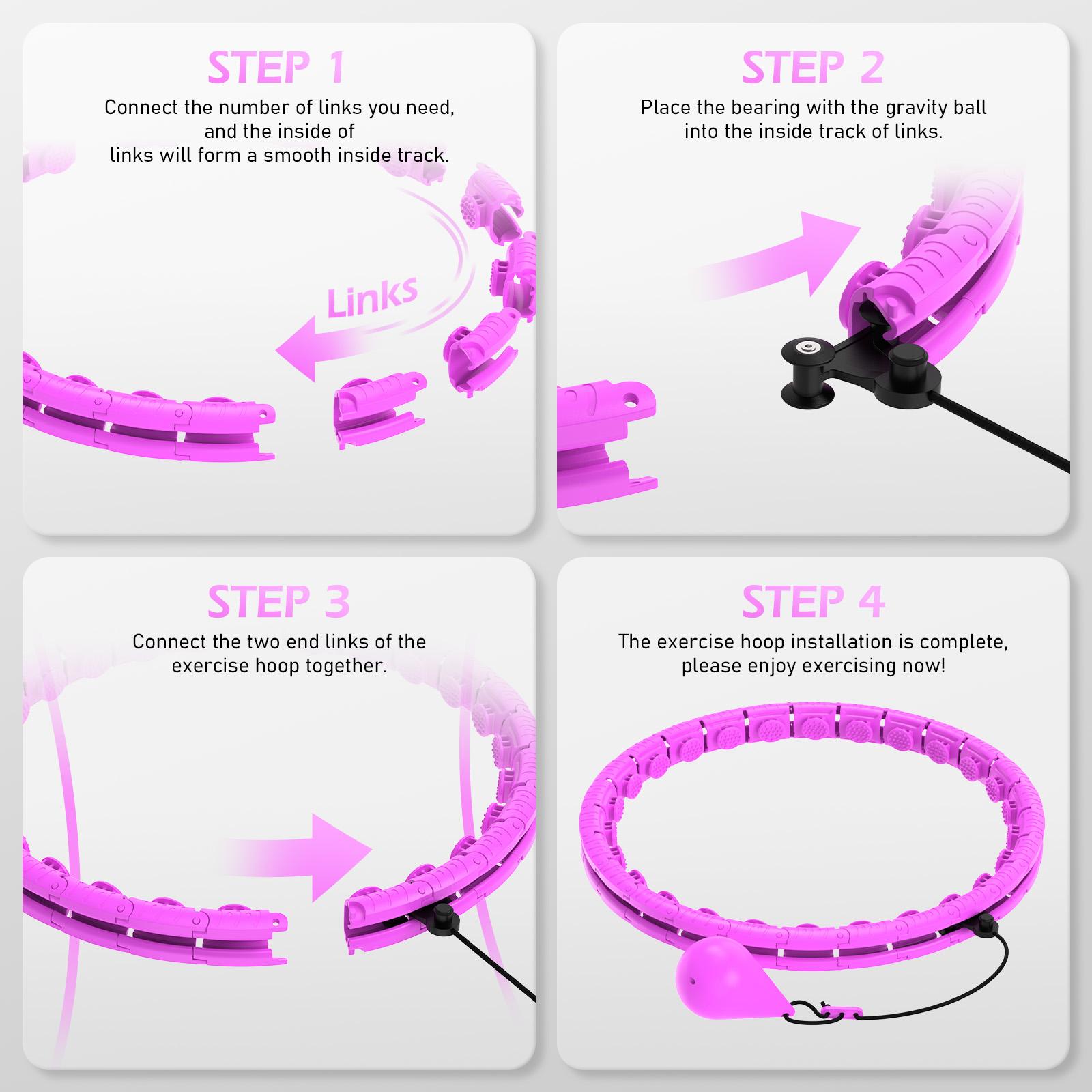 Smart Weighted Exercise Hoop 3 - Smart Home Wellness 리뷰 및 가격