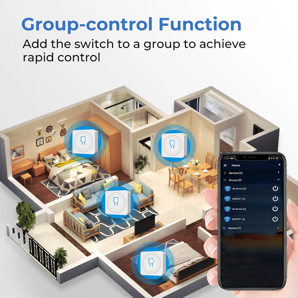 For Tuya Mini Smart WiFi Switc - Smart Home Zigbee 리뷰 및 가격