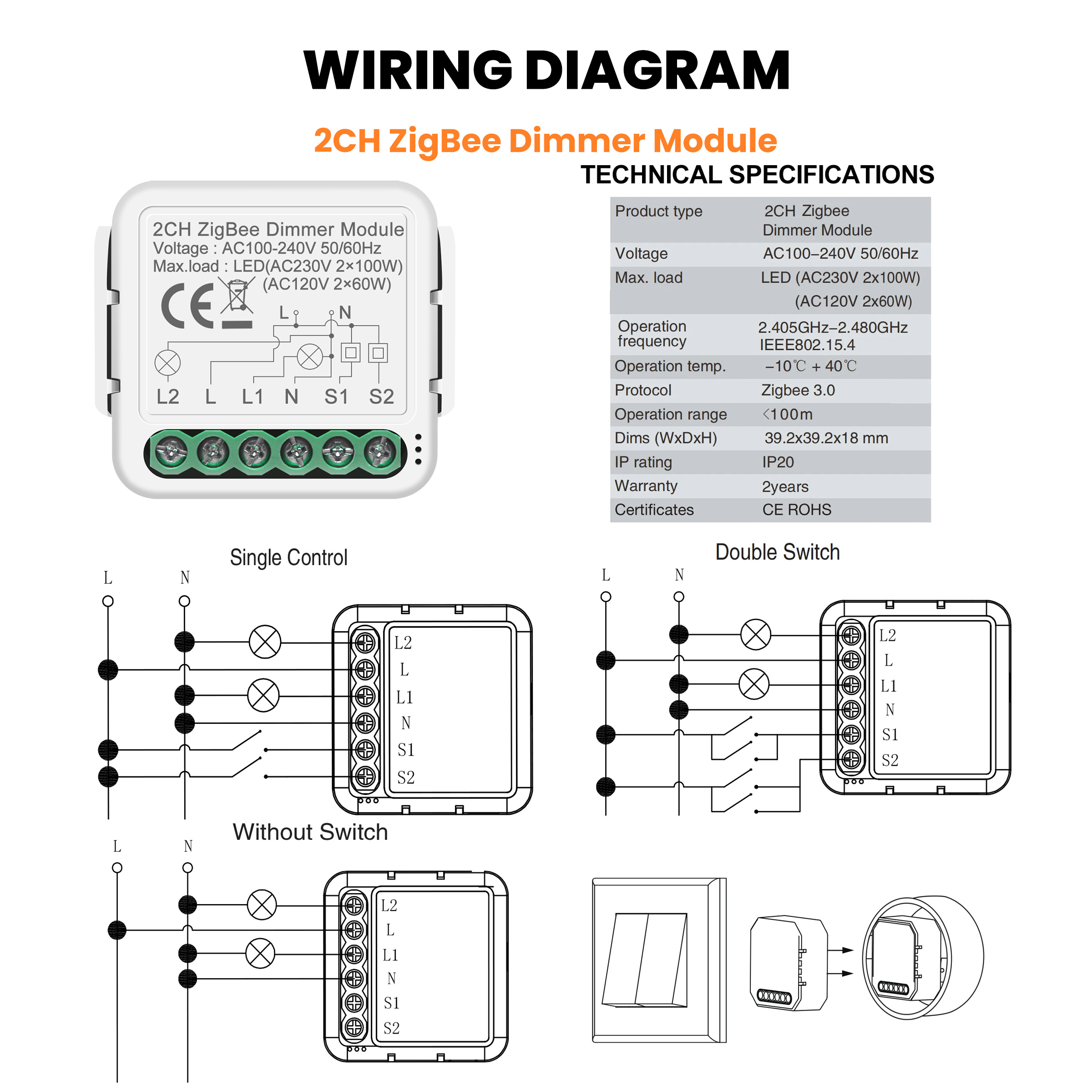 GIRIER Tuya Smart WiFi ZigBee  - Smart Home Zigbee 리뷰 및 가격