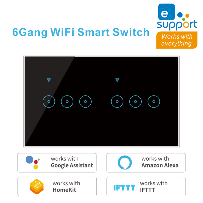 WiFi Smart Switch Tuya eWeLink - Smart Home Touchscreen Control Panel 리뷰 및 가격