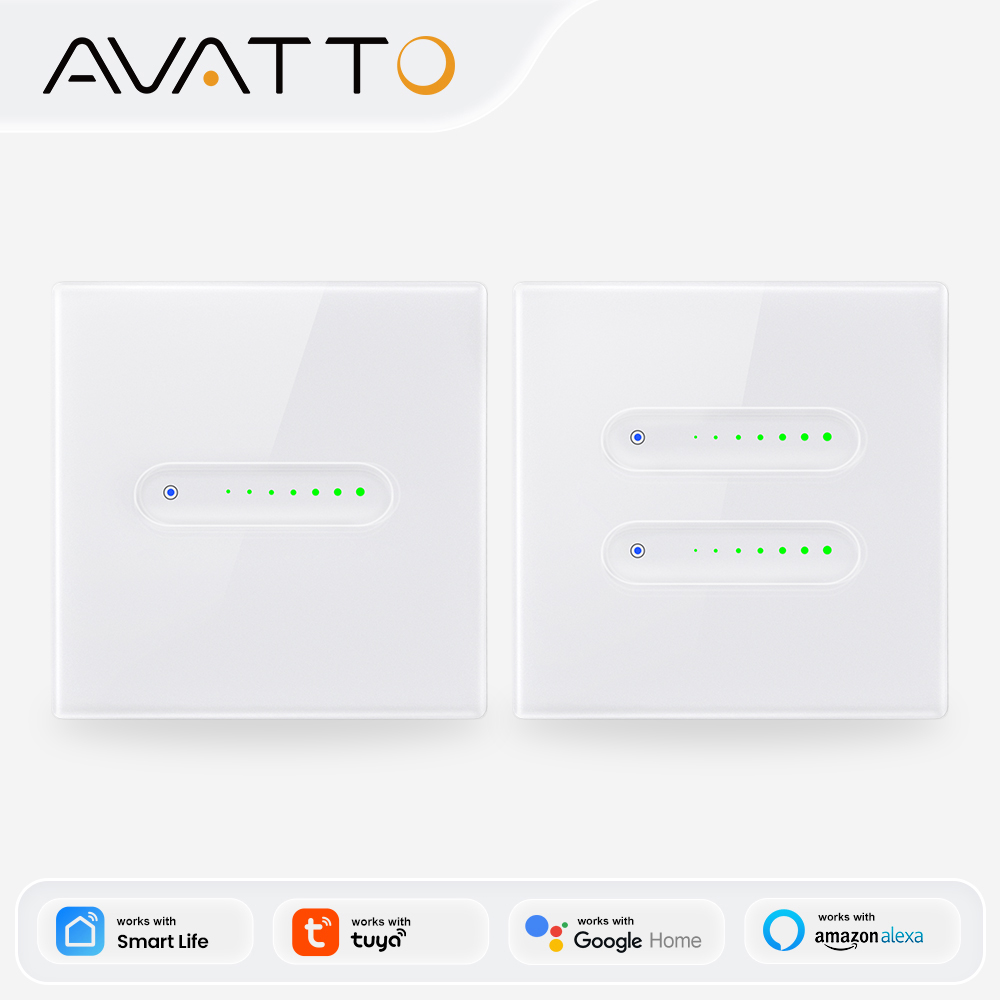 AVATTO WiFi 1/2 Gang Smart Dim - Smart Home Touchscreen Control Panel 리뷰 및 가격