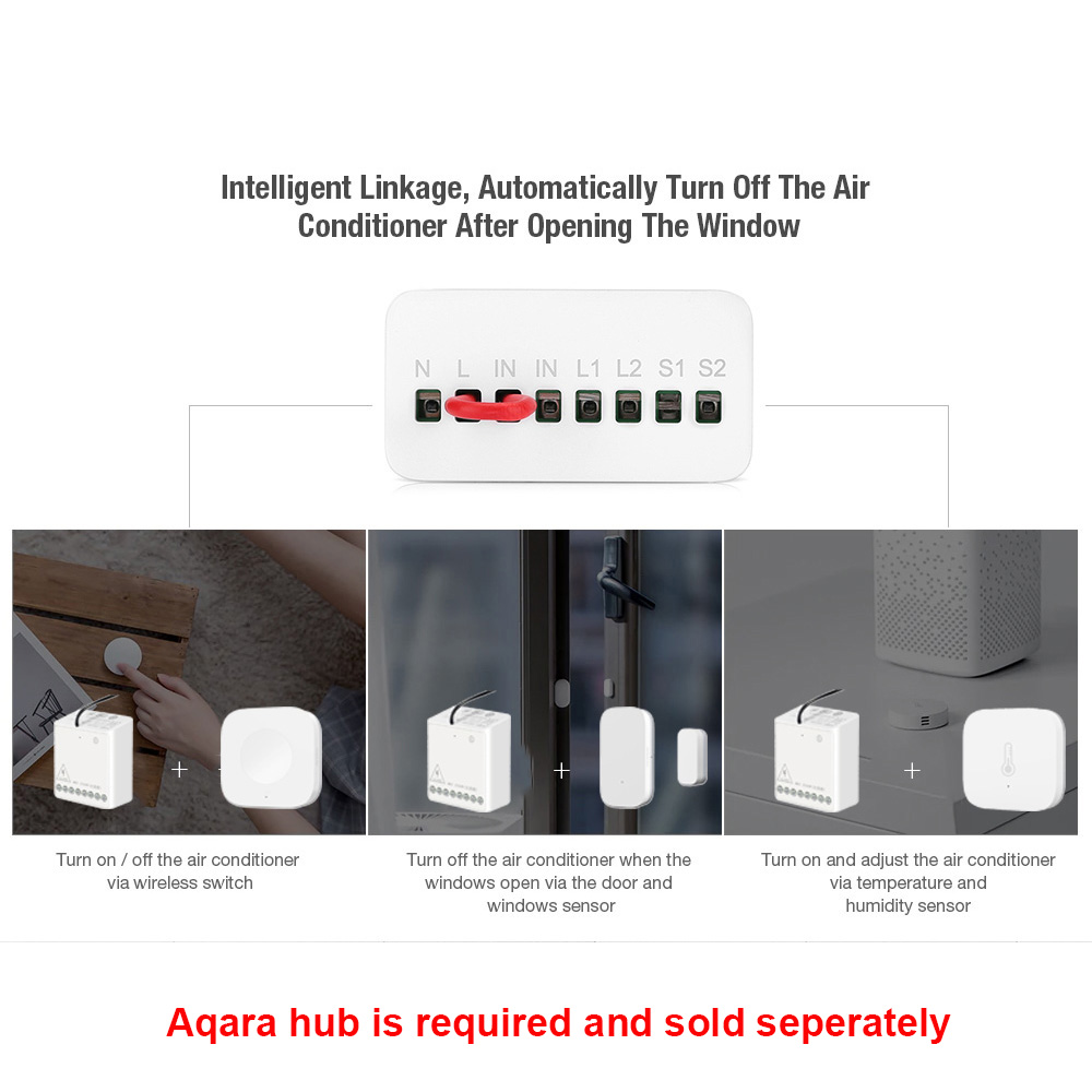 Aqara two-way Control Module R - Smart Home Xiaomi App 리뷰 및 가격