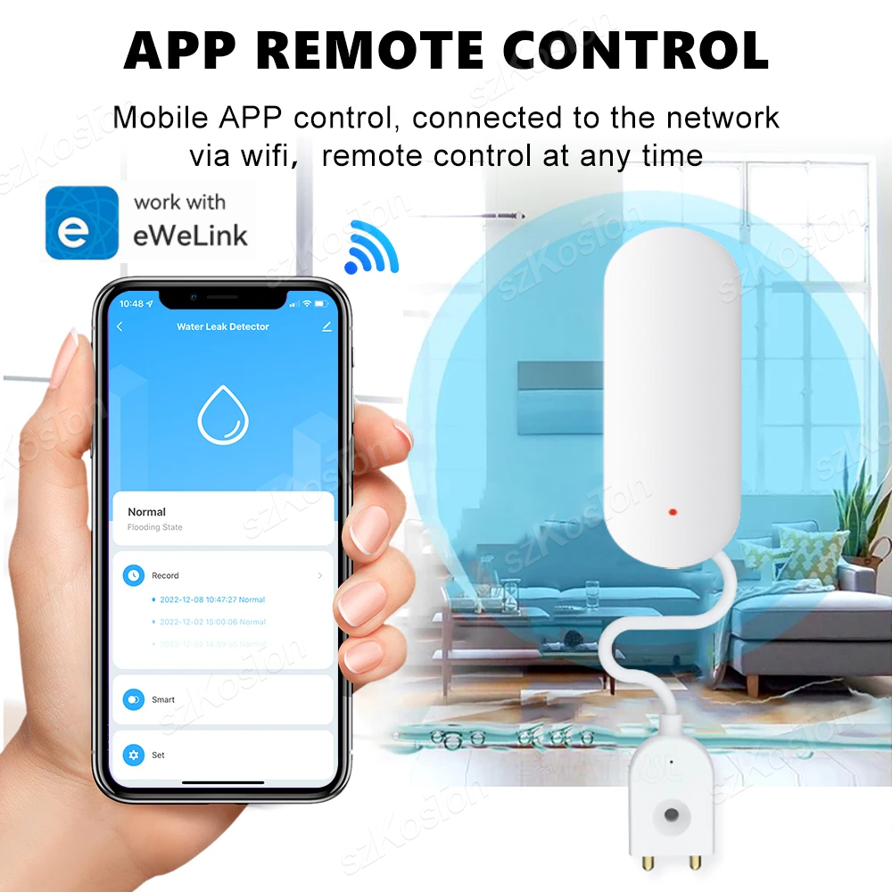 eWeLink APP Water Leak Detecto - Smart Home Zigbee Gateway 리뷰 및 가격