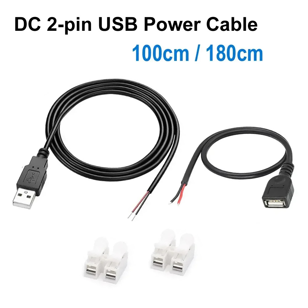 DC 2-pin USB Power Cable USB M - Smart Power Strip 리뷰 및 가격