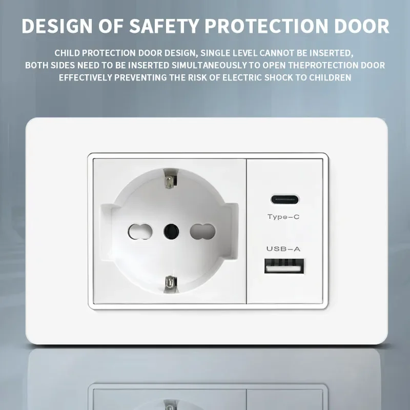 118 PC Plastic Panel Socket US - Smart Home For Pc 리뷰 및 가격