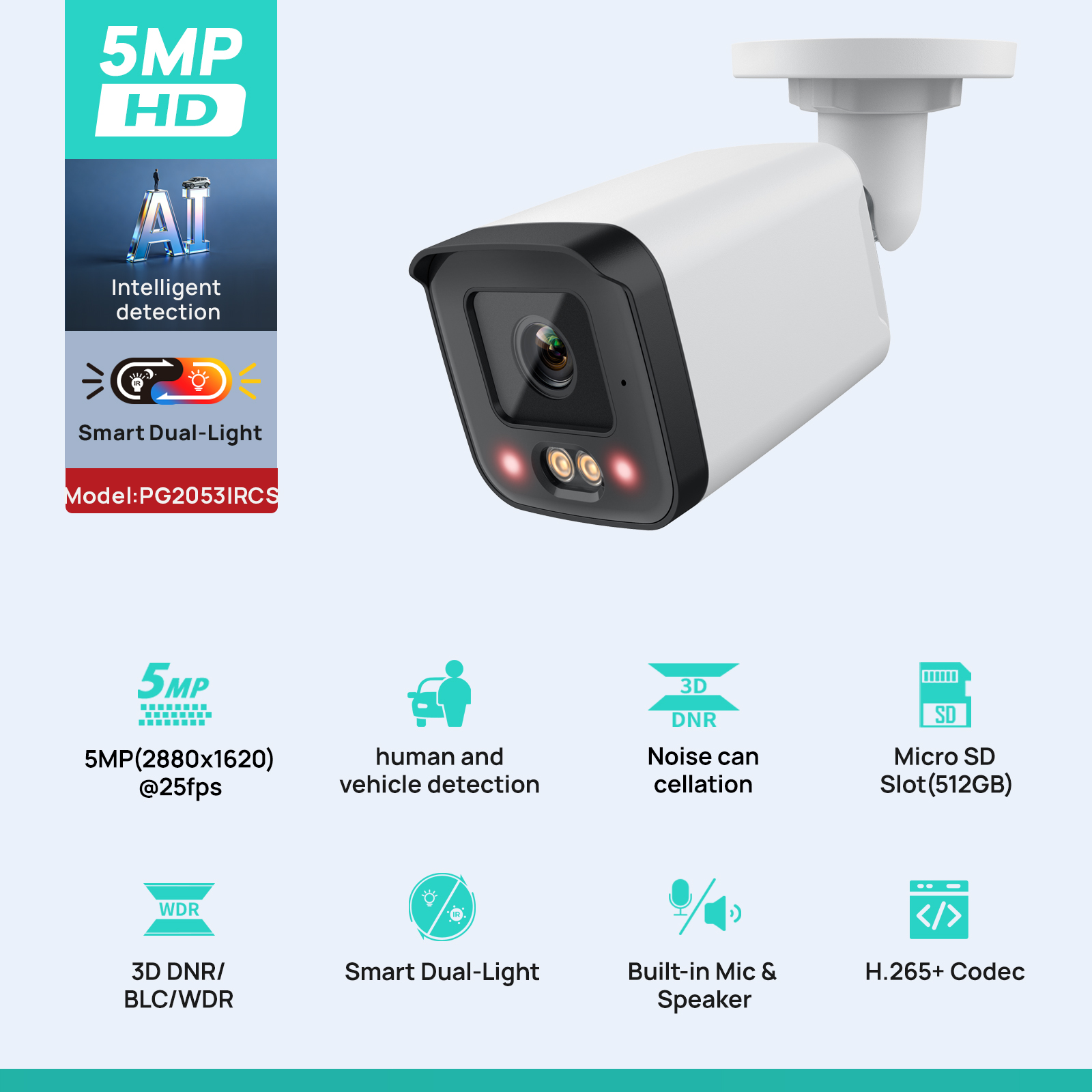 VIKYLIN IP Security Camera 5MP - Smart Home Microsoft 리뷰 및 가격