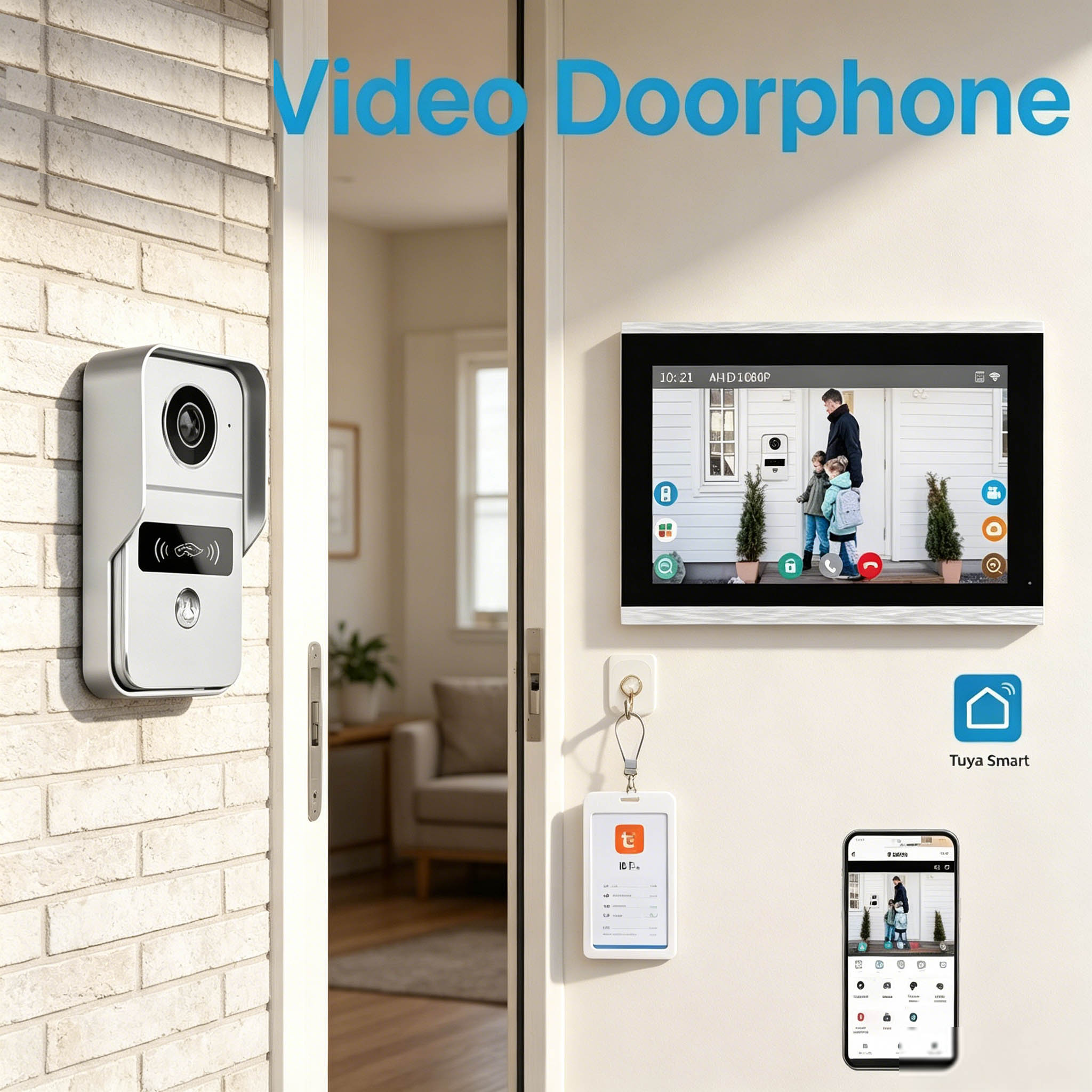 Door Intercom Doorbell, 10.1 I - Video Doorbell 리뷰 및 가격